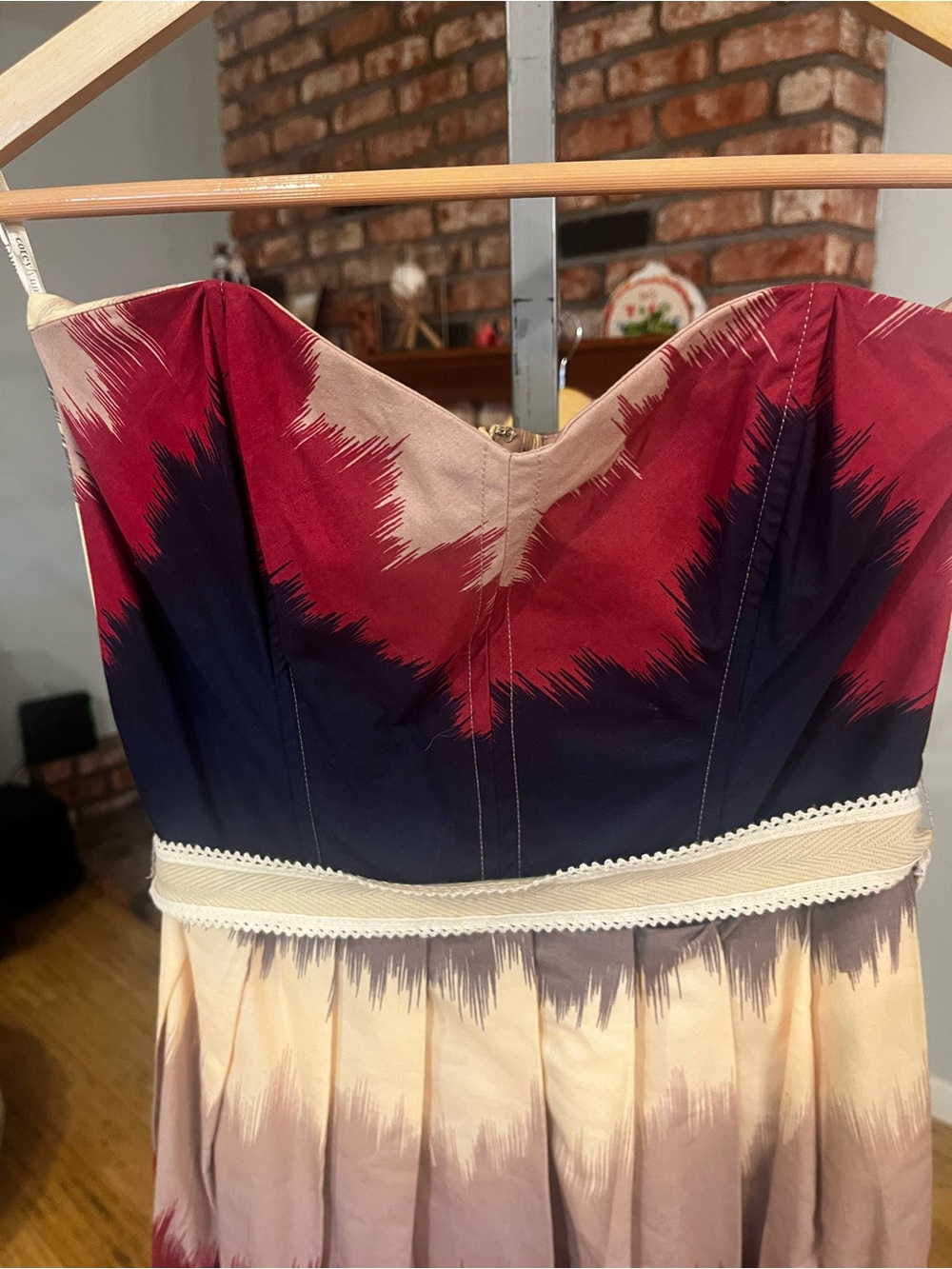 Anthropologie $298 Corey Lyn CalterColor Dipped Cocktail Dress - Picture 2 of 7